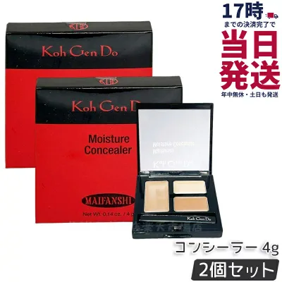 【2個セット】江原道 マイファンスィー モイスチャー コンシーラー 4g コンシーラー パレット カバー クリーム コンシーラー パレット コレクト パレット クマ 跡 赤み カバー シミ そばかす カラーコレクション 自然 コウゲンドウ Koh Gen Do 国内正規品 送料無料