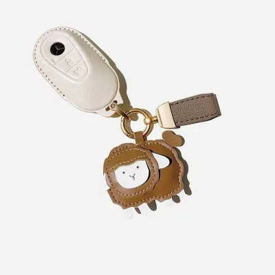 かわいい 羊 キーホルダー 手作り ひつじ バッグチャーム レザー ストラップ 革 チャーム バッグ アクセサリー キーリング 小物 カバン 鍵 車鍵に飾る 通勤 通学用 癒しグッズ プチギフト おしゃれ 縁起物 動物 雑貨 未年 2027 干支ギフト クリスマス プレゼント Kiyokyou