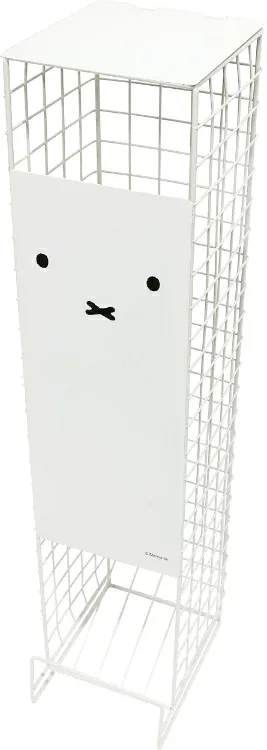 オカトー DickBruna トイレットペーパーストッカー 5ロール 顔だけミッフィー 【トイレットペーパー 収納 トイレットペーパー収納 ストッカー スリム miffy】