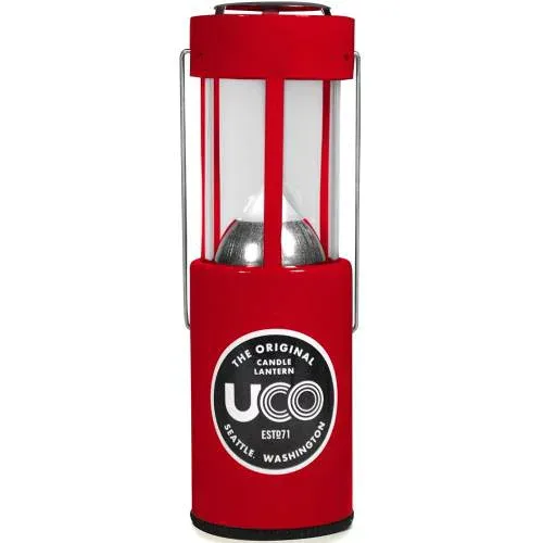 ユーコ(Uco) アウトドア キャンプ キャンドルランタン レッド 24351