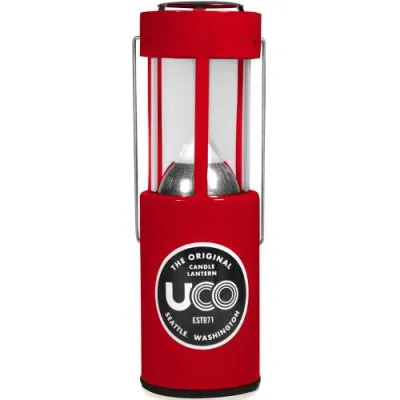 ユーコ(Uco) アウトドア キャンプ キャンドルランタン レッド 24351