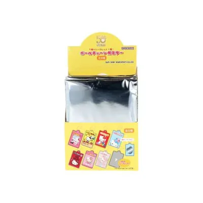サンスター文具(Sun-Star Stationery) いちご新聞 サンリオキャラクターズ グッズ ミラー キーホルダー ボールチェーン付き いちご新聞 S8350574