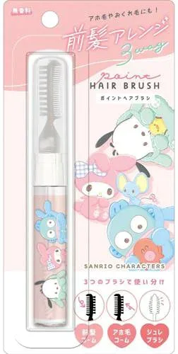 クラックス サンリオ マイメロディ ポチャッコ ハンギョドン 3WAY ポイント ヘアブラシ/PK/サンリオ キャラクターズ 115200