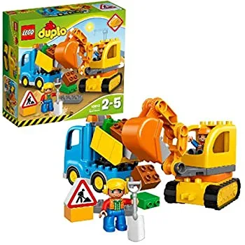 【中古】(未使用・未開封品)レゴ (LEGO) デュプロ デュプロRのまちトラックとショベルカー 10812