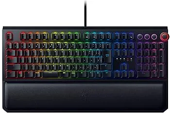 【中古】(非常に良い)Razer BlackWidow Elite JP Green Switch メカニカル ゲーミングキーボード 日本語配列 【日本正規代理店品】 RZ03-02620800-R3J1 ブラック