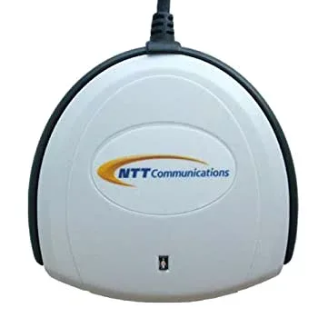 【中古】(非常に良い)NTTコミュニケーションズ 接触型ICカードリーダー・ライター e-Tax Win&Mac対応 SCR3310-NTTCom