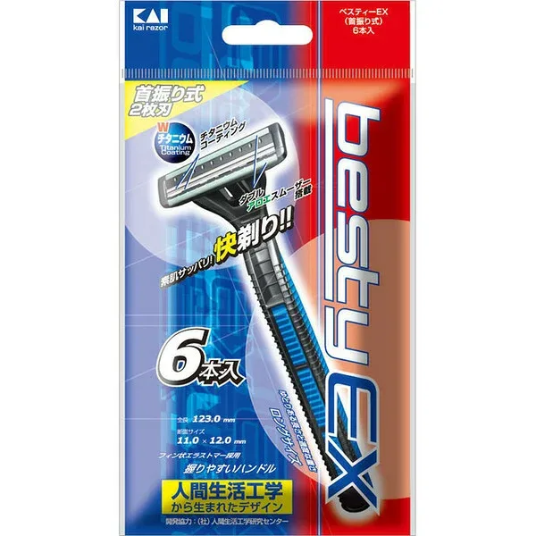 貝印株式会社besty EX 6本入【RCP】【CPT】【NK】