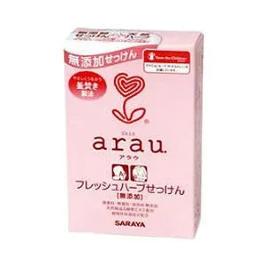 【本日楽天ポイント5倍相当】【送料無料】サラヤ株式会社 アラウarau.フレッシュハーブせっけん 100g【RCP】【△】【CPT】【NK】