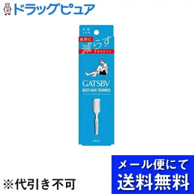 【本日楽天ポイント5倍相当】【メール便で送料無料 ※定形外発送の場合あり】株式会社マンダム ギャツビー(GATSBY)ボディヘアトリマー 1個【RCP】