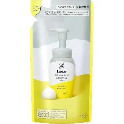 【本日楽天ポイント5倍相当】【送料無料】花王株式会社リーゼ まとめ髪つくるフォーム つめかえ用(180ml)(この商品は注文後のキャンセルができません)【△】