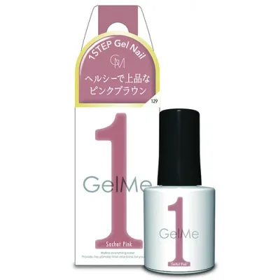 【本日楽天ポイント5倍相当】【送料無料】株式会社コスメ・デ・ボーテ ジェルミーワン(GelMe1) 129 サシェピンク 10ml<ジェルネイル/マニキュア>【△】(この商品は注文後のキャンセルができません)【CPT】