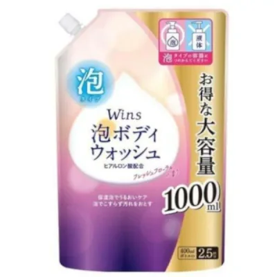 【送料無料】日本合成洗剤株式会社 ウインズ 泡ボディウォッシュ 大容量 つめかえ用 1000ml【RCP】【△】