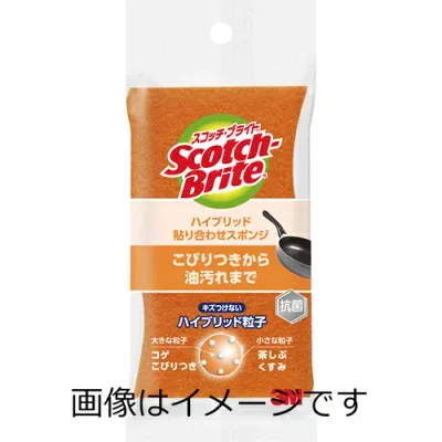 3M Scotch Brite Hybrid Laminated Sponge HB-21KE-H
