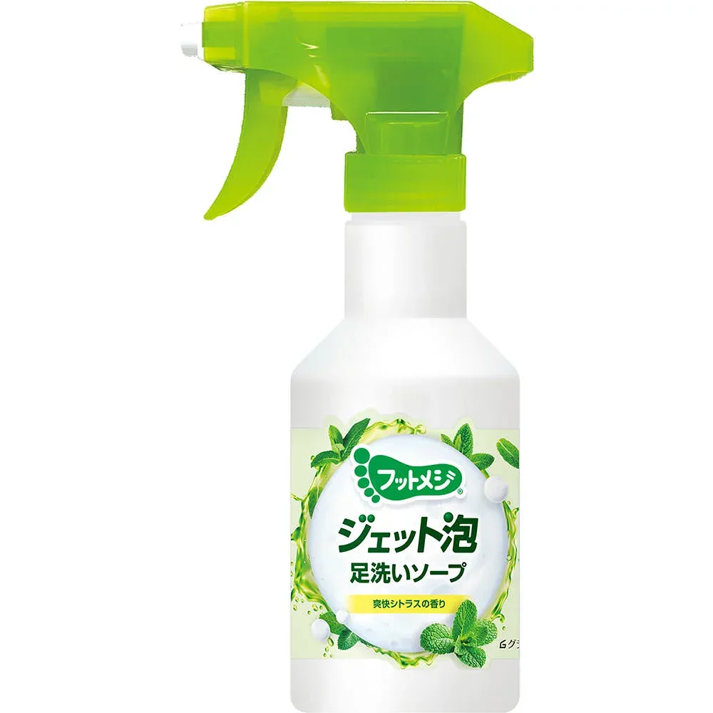 フットメジ ジェット泡 足洗いソープ 爽快シトラスの香り 250ml
