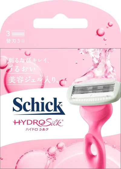 【Schick】シック ハイドロシルク 替刃 3個入