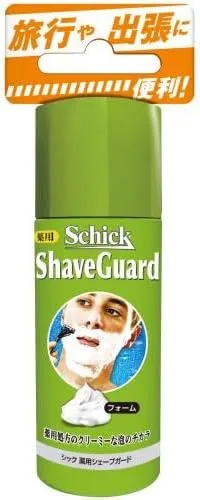 【医薬部外品】【Schick】シック 薬用シェーブガード シェービングフォーム トラベルタイプ 40g