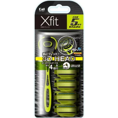 【Xfit】クロスフィット ホルダー 本体+替刃 4個入