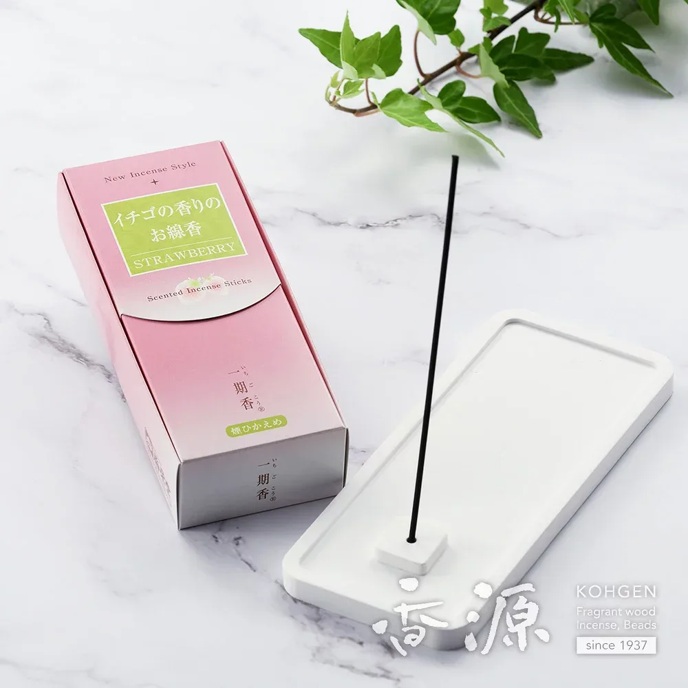 \お買い物マラソン★最大7%OFF★/梅栄堂のお線香 一期香(いちごこう) バラ詰/苺/イチゴの香り