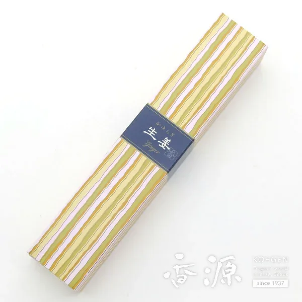 日本香堂のお香 かゆらぎ 生姜 スティック40本入