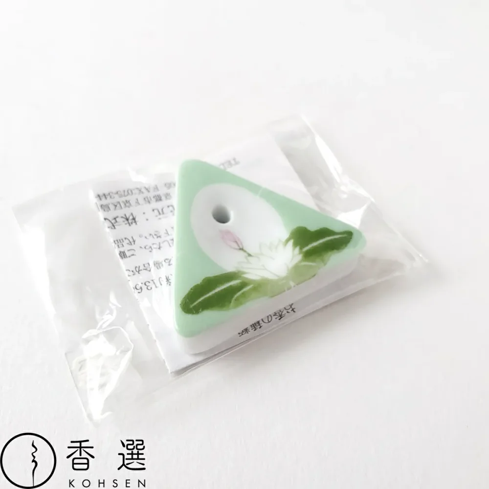 京都 香彩堂 HANGA お香立 ハスの花 ハンガ 版画 はんが