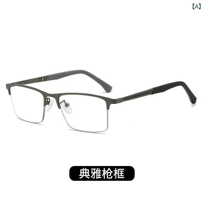老眼鏡 オシャレ 向け 軽量 金属 製 老眼鏡 高齢 者 向け 老眼鏡 ブルー ライト 防止 老眼鏡