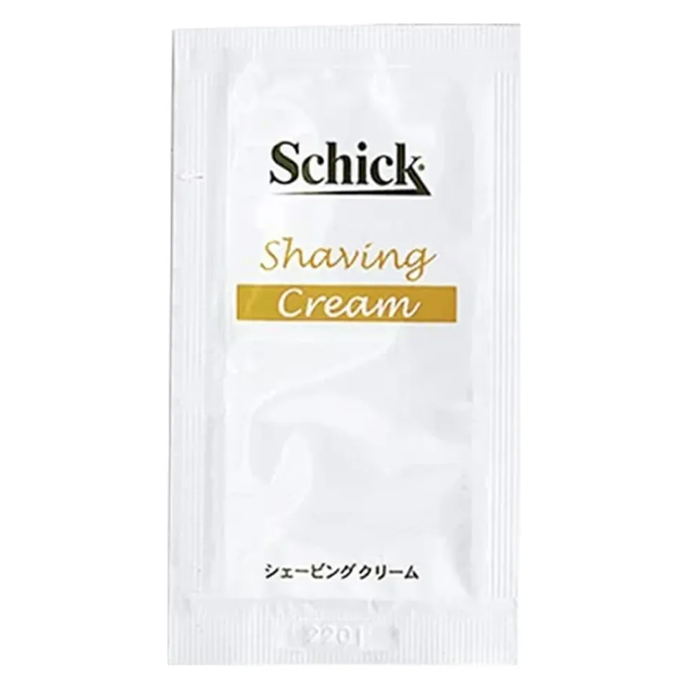 シック シェービングクリーム3g パウチ 500個