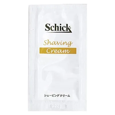 シック シェービングクリーム3g パウチ 500個