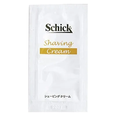 シック シェービングクリーム3g パウチ 1000個