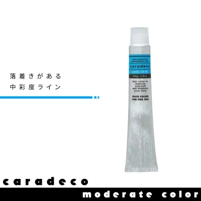 ナカノ キャラデコ モデレートカラー【ベビーブルー】アルカリタイプ 80g キャラデコ カラー剤 ヘアカラー 白髪染め サロン専用 ハイトーンカラー 毛染め カラー 美容室専売 美容院 サロン専売品 医薬部外品