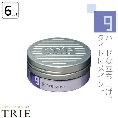 ■ชุด 6 ชิ้น Lebell Triéhomme Wax Free Move 9 100g Men's Hard Beauty Salon Exclusive Beauty Salon Salon Exclusive