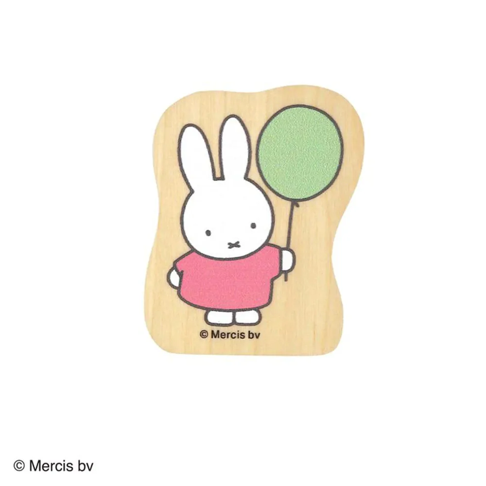 こどものかお ブルーナ ウッドピーススタンプ ミッフィー 012 2011-012 風船