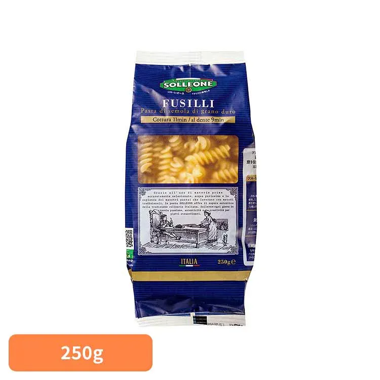 ソル・レオーネ フジッリ 1008195乾麺 イタリアン おいしい パスタ スパゲッティ ママー 早ゆで マカロニ 保存食 日欧商事株式会社