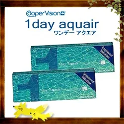 ワンデーアクエア 「2箱セット」 コンタクトレンズ コンタクト 1日使い捨て 1DAY クーパービジョン【楽天SPU ポイント いつでも毎日最大11倍!】