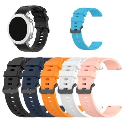 Amazfit Bip3用 バンド Amazfit Bip 3 Pro用 ベルト シリコン バンド幅 20mm 交換リストバンド / 交換バンド / 交換ベルト ソフトバンド シリコンバンド アマズフィット用