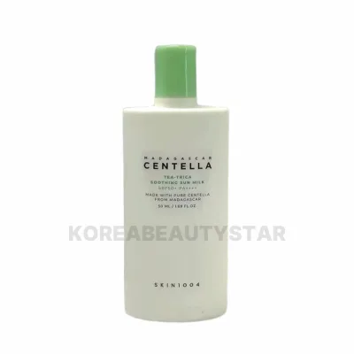 【SKIN1004】スキン1004 ティーツリカスージングサンミルク 50ml(SPF50+/PA++++) 日焼け止め 韓国 日焼け止め センテラ ティーツリー 毛穴 トーンアップ UVケア スキンケア 韓国スキンケア 韓国コスメ