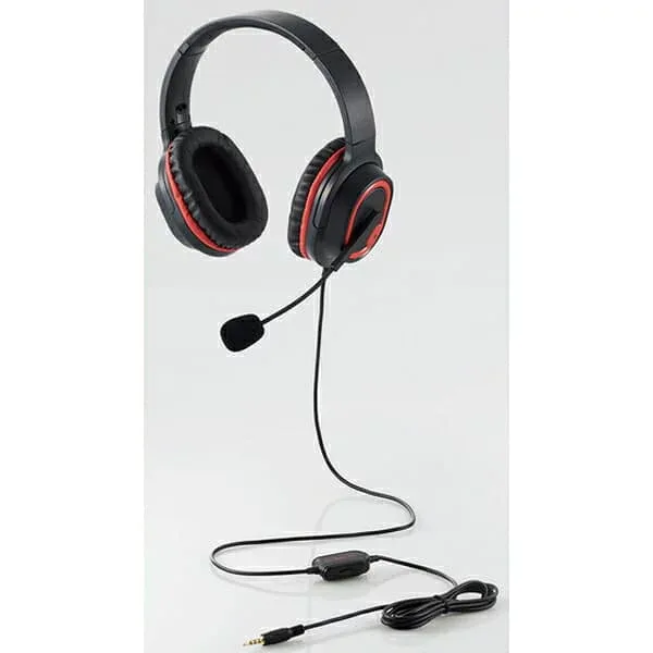 エレコム ゲーミングヘッドセット HS-G30BK | HSG30BK オーバーヘッド ブラック