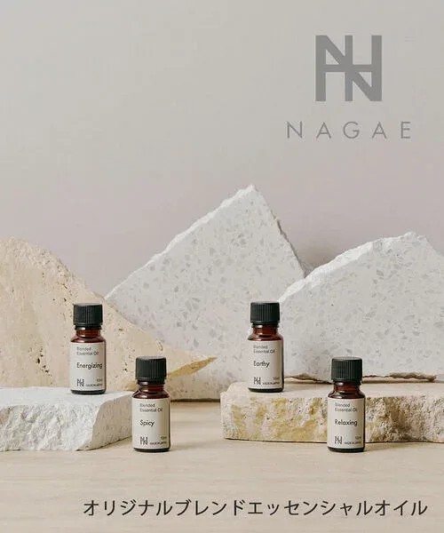 ナガエプリュス Nagae+ エッセンシャルオイル アロマオイル 10ml 精油 ブレンド アロマ ルームフレグランス 香り リラックス・BL-EST-OIL-IT-4002602(レディース)(ITK)