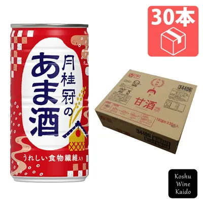 月桂冠月桂冠のあま酒 190g×30缶(4901030350164)【甘酒/清涼飲料水】