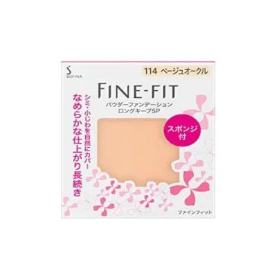ファインフィット パウダーファンデーション ロングキープSP 114ベージュオークル 【レフィル】