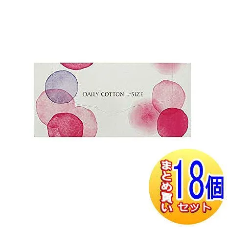【18個セット】カネボウ ビューティーワークス デイリーコットン(L) 90枚 【小型宅配便】