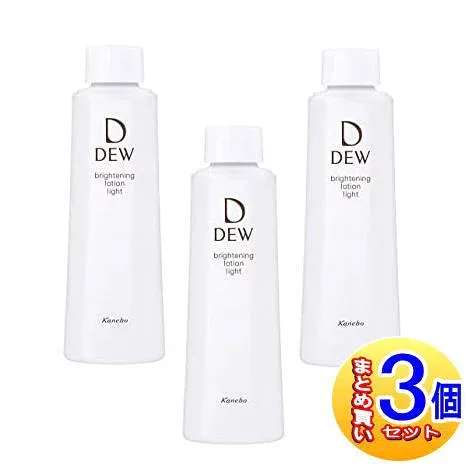 【3個セット】カネボウ DEW(デュウ)ブライトニングローション 150ml さっぱり 【レフィル】【小型宅配便】