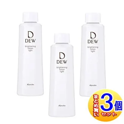 【3個セット】カネボウ DEW(デュウ)ブライトニングローション 150ml さっぱり 【レフィル】【小型宅配便】