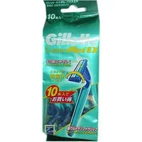【3%OFFクーポン 10/14 20:00〜10/17 09:59迄】【送料無料】【P830】P&Gジレット カスタムプラスEX 首振式 10本入【CPT】【△】