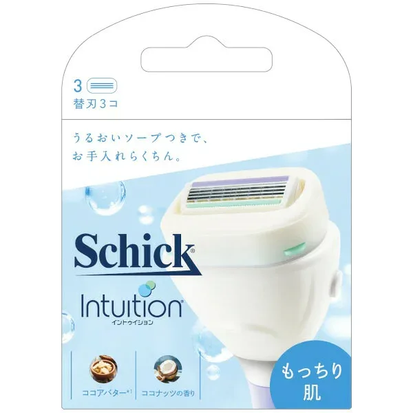 シック・ジャパン株式会社イントゥイションもっちり肌替刃 3コ【RCP】【CPT】