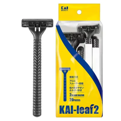 【本日楽天ポイント4倍相当】【送料無料】貝印株式会社GA0123 KAI Leaf2 20本【△】