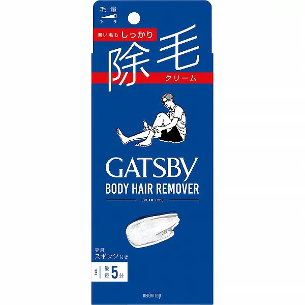 【3%OFFクーポン 10/14 20:00〜10/17 09:59迄】【送料無料】株式会社マンダムギャツビー(GATSBY) 除毛クリーム【医薬部外品】 150g<剛毛 毛が濃いかたにも 専用スポンジつき>【CPT】【△】