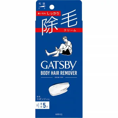 【3%OFFクーポン 10/14 20:00〜10/17 09:59迄】【送料無料】株式会社マンダムギャツビー(GATSBY) 除毛クリーム【医薬部外品】 150g<剛毛 毛が濃いかたにも 専用スポンジつき>【CPT】【△】