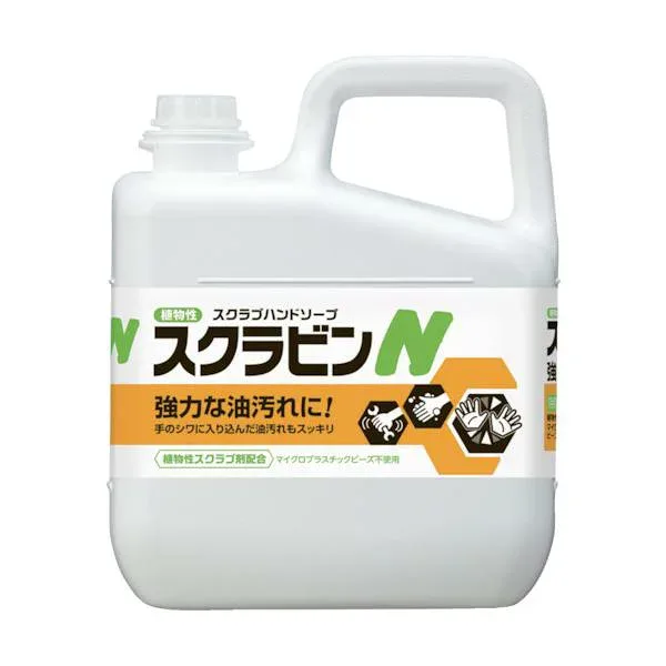 サラヤ 植物性スクラブハンドソープ スクラビンN 5kg 23155