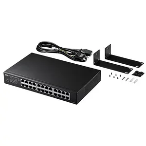 ☆SANWA/サンワサプライ Giga対応スイッチングハブ(24ポート・ループ検知機能付き) LAN-GIGAH24L
