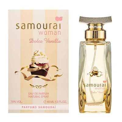 サムライ SAMOURAI サムライウーマン ドルチェバニラ EDP SP 40ml 【香水】【当日出荷14時まで_休業日除く】【割引クーポンあり】